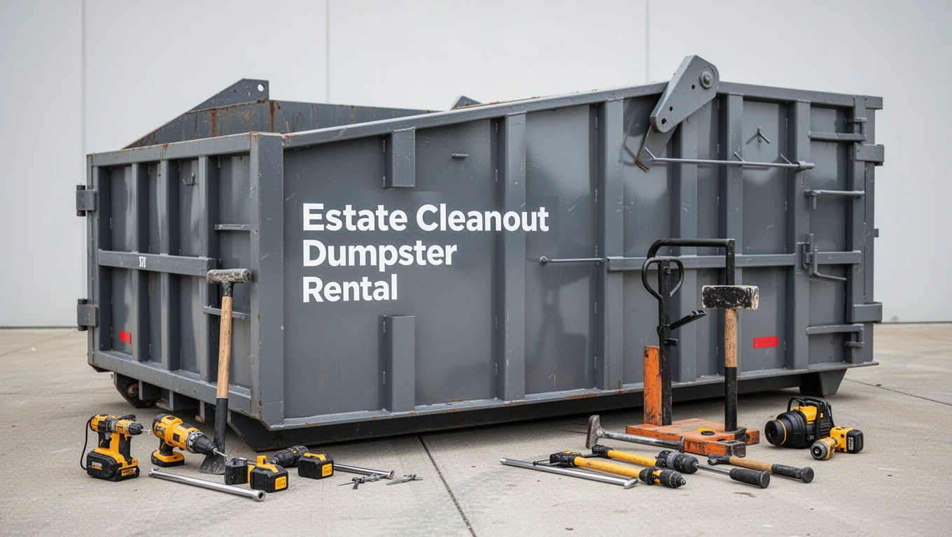 Estate Cleanout Dumpster Rental
